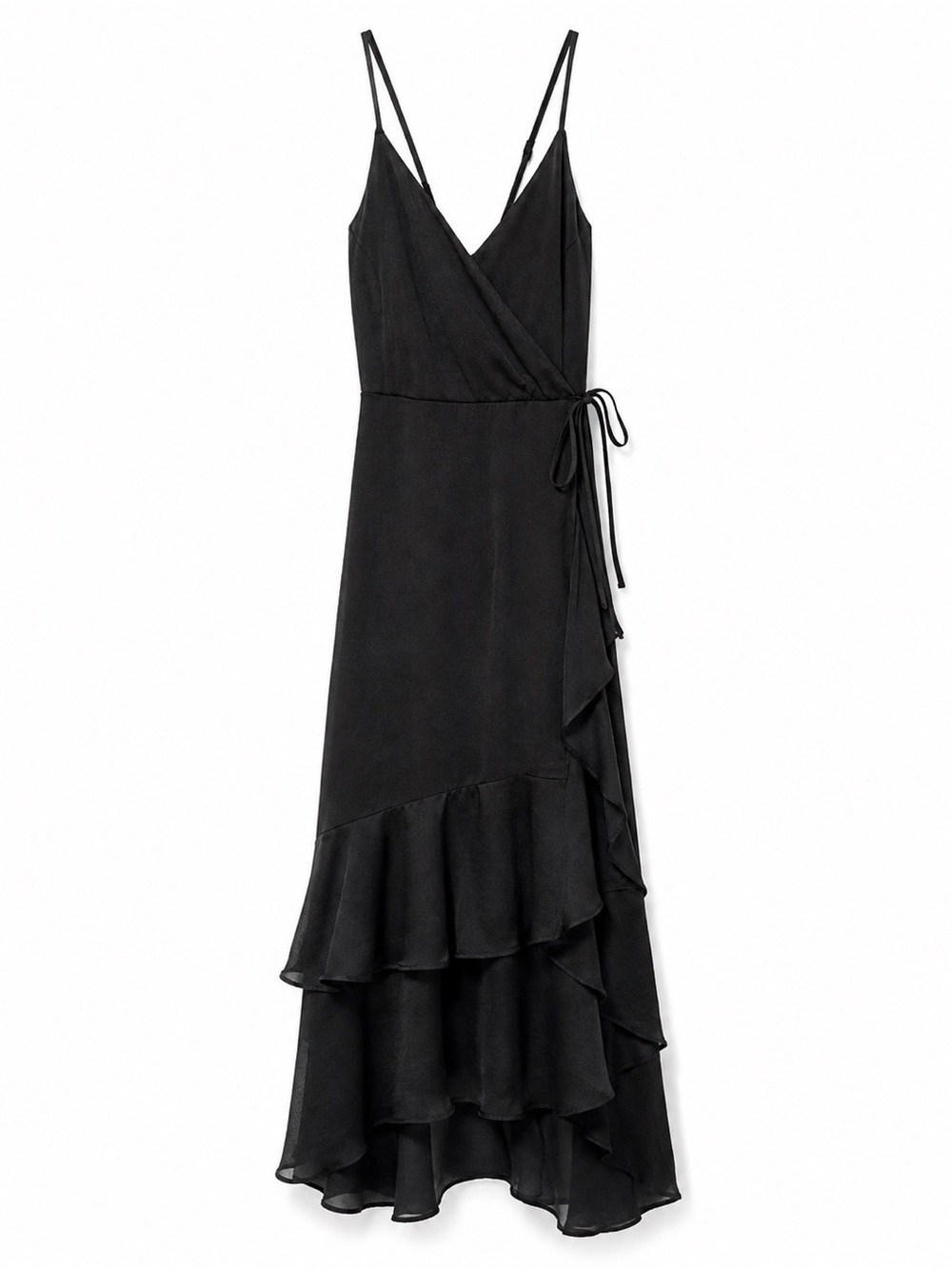 Nine West Black Tiered Dress - Size S